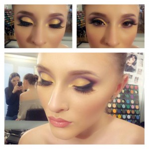 cut crease make-up